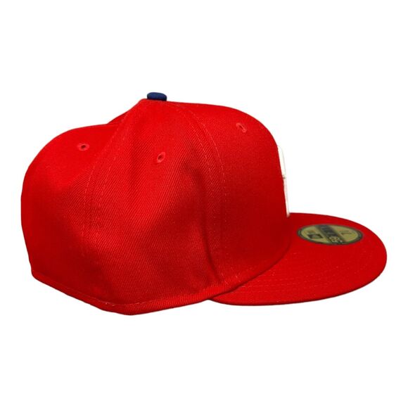 New‎ Era 59FIFTY Philadelphia Phillies Fitted Hat Men’s Sz 7-3/4 - Picture 2 of 5